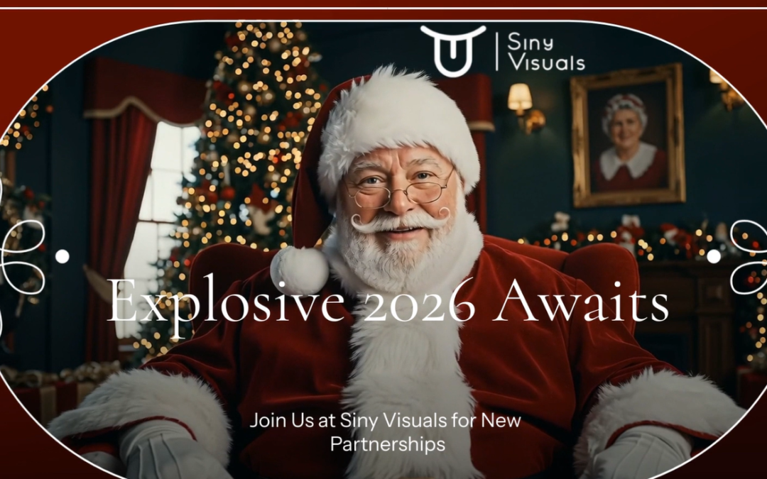 Santa Claus thanking our partners for their trust and collaboration in 2025
