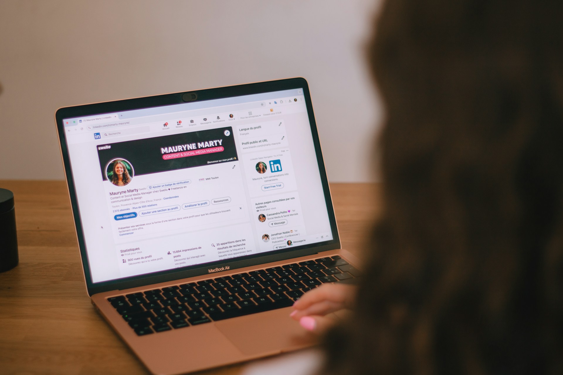 LinkedIn content creator